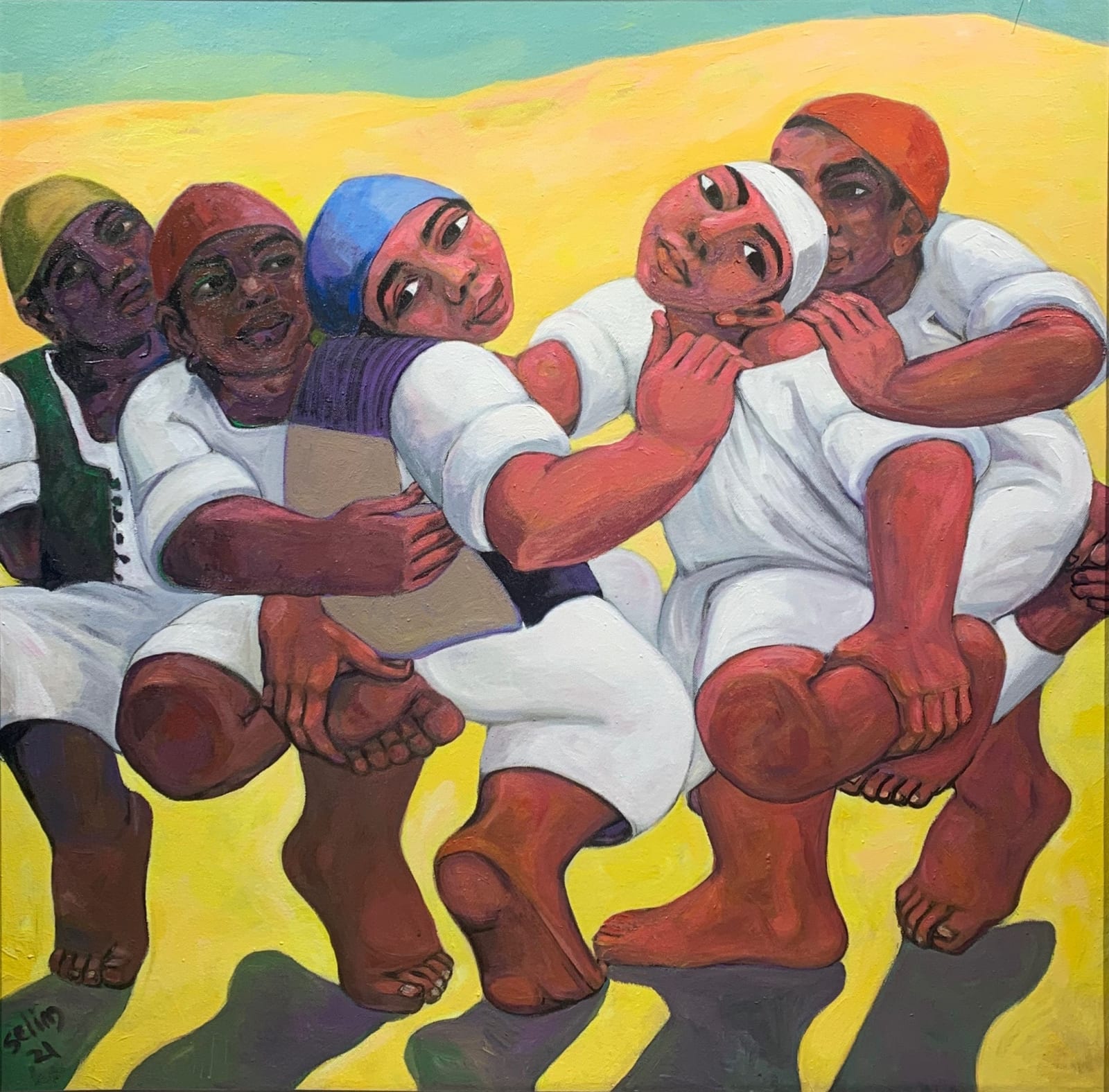 Ahmed Selim, لعبة الحجلة, 2021