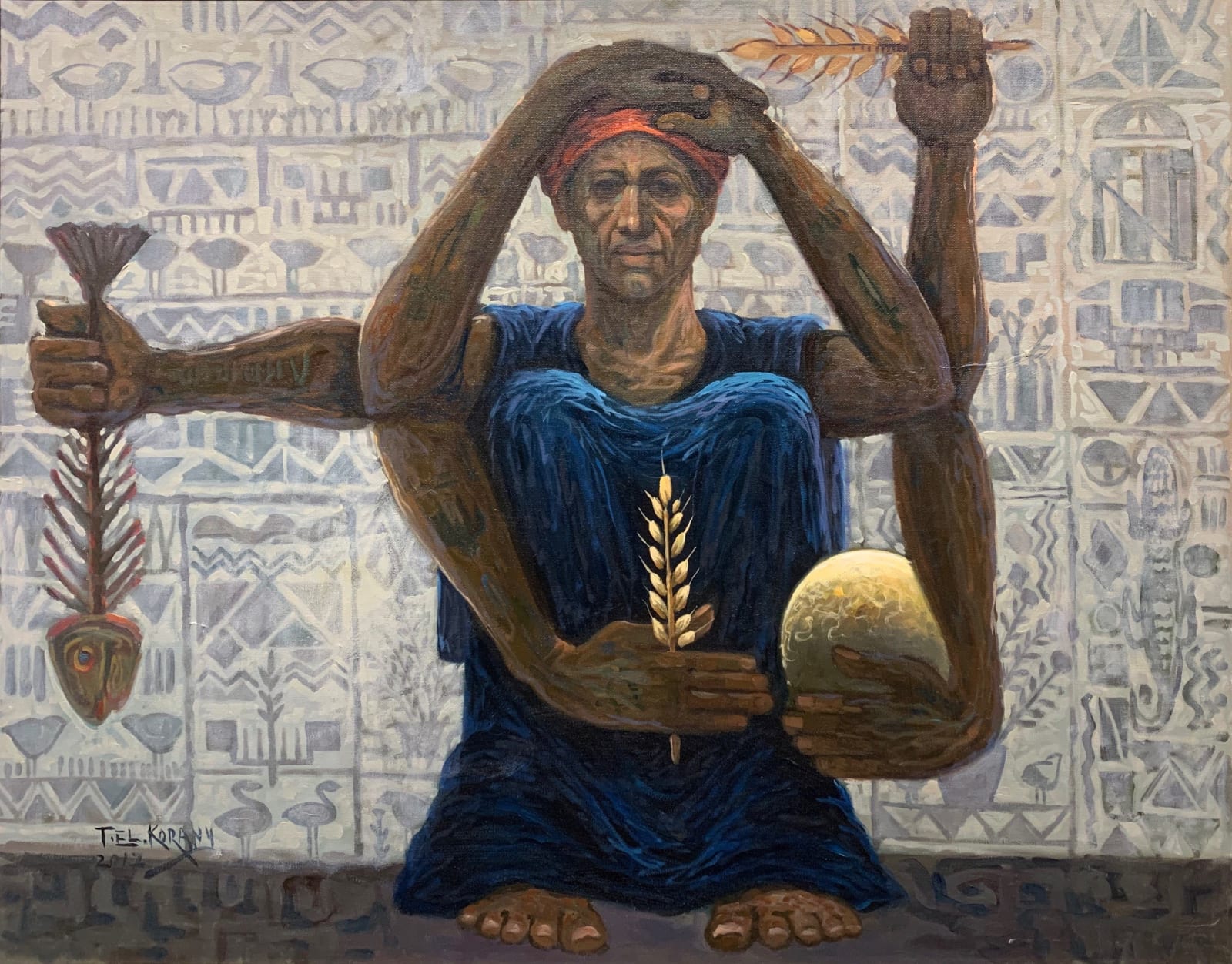 Taha El-Kourany, From Egypt - symbolism من مصر - الرمزية, 2017