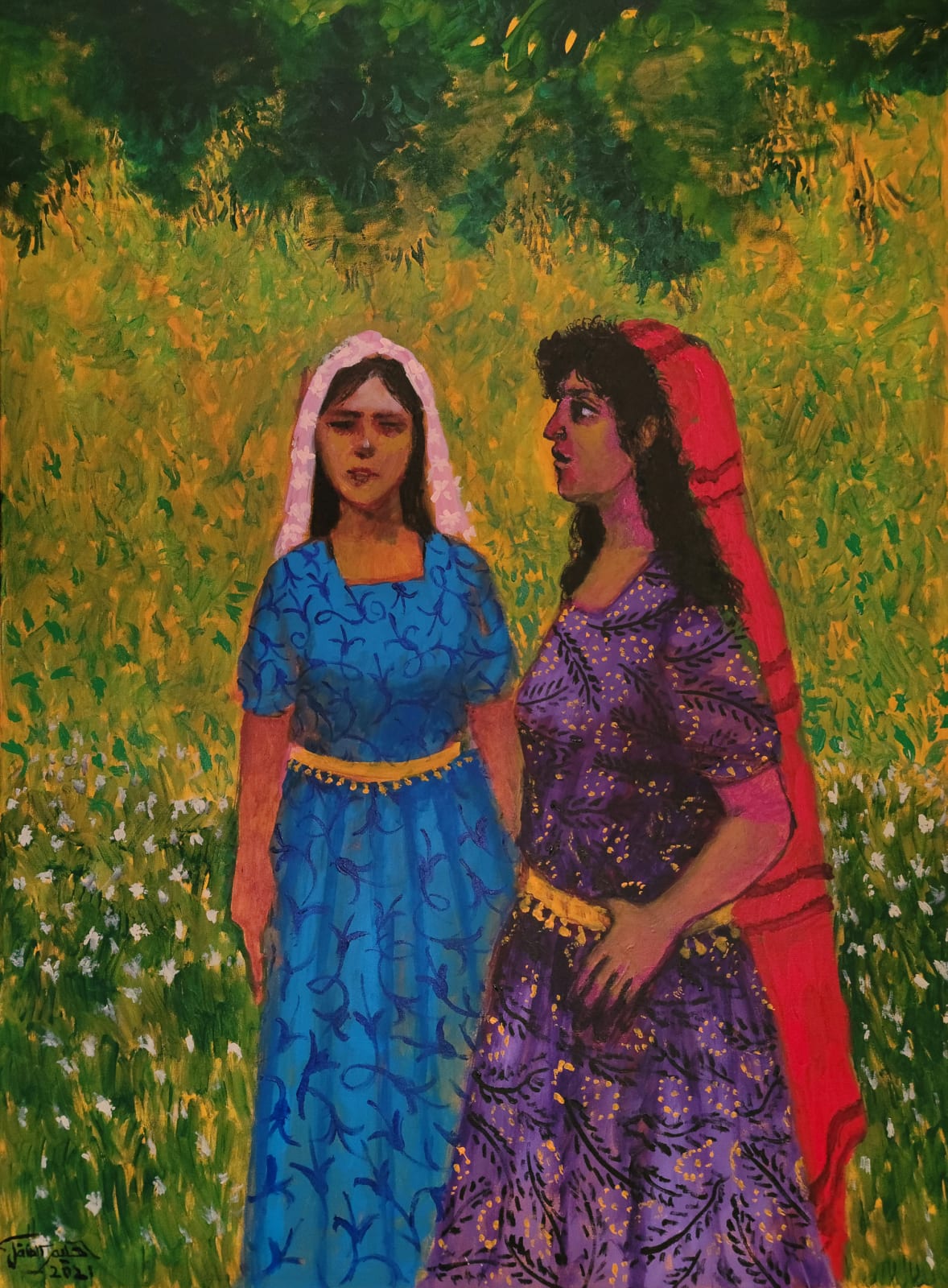 Hakim Alakel, Untitled, 2021