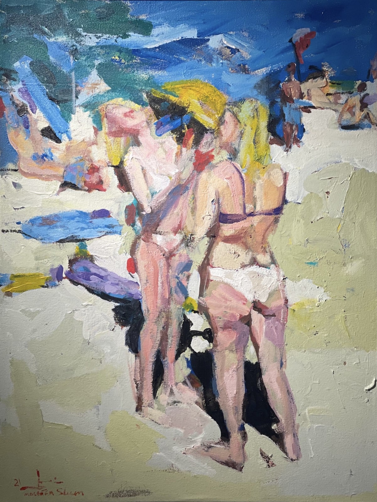 Mostafa Sleem, Beach 2, 2021