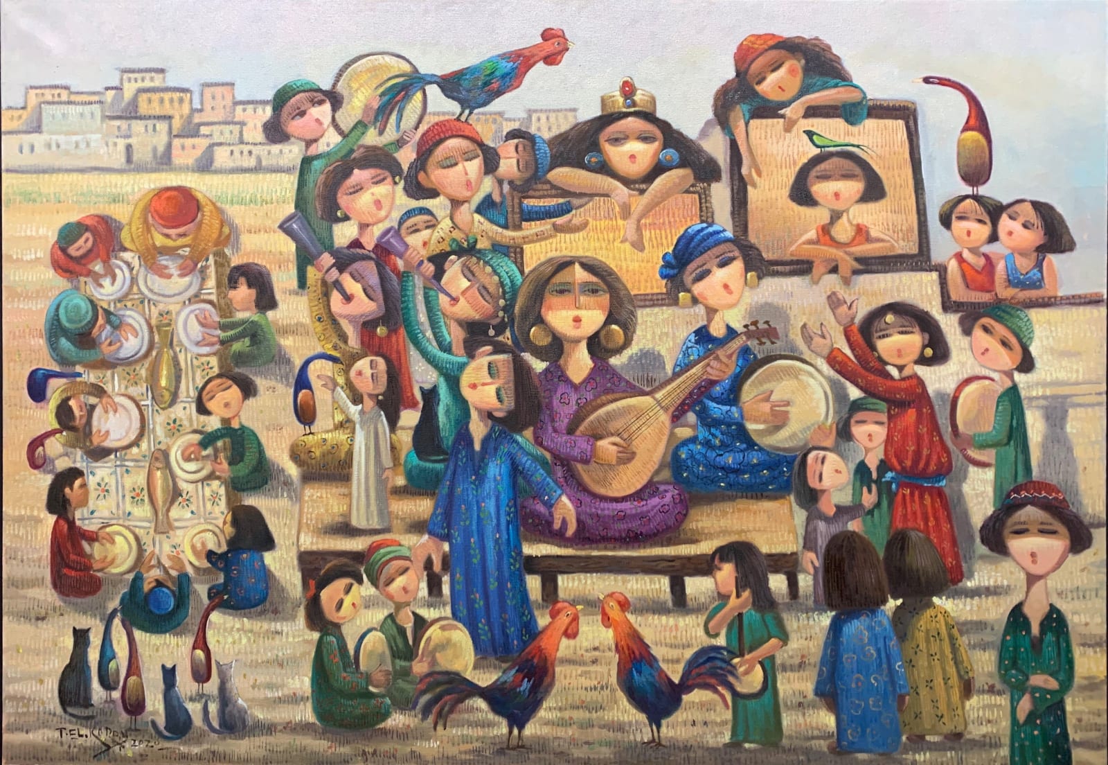 Taha El-Kourany, Above the Head - فوق الرأس, 2020