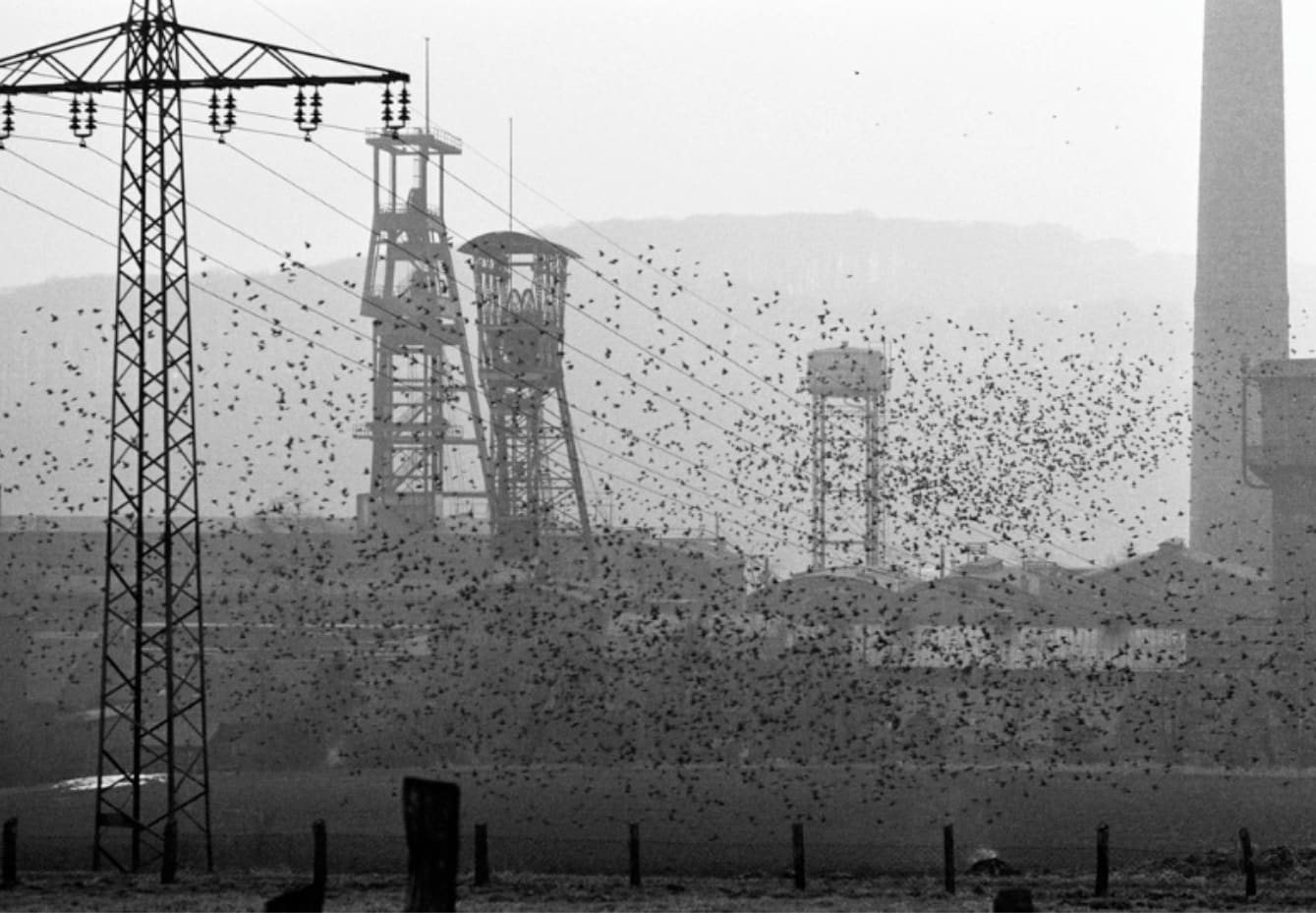 Thomas Hoepker, Industrial landscape of the Ruhr district near Essen, 1969