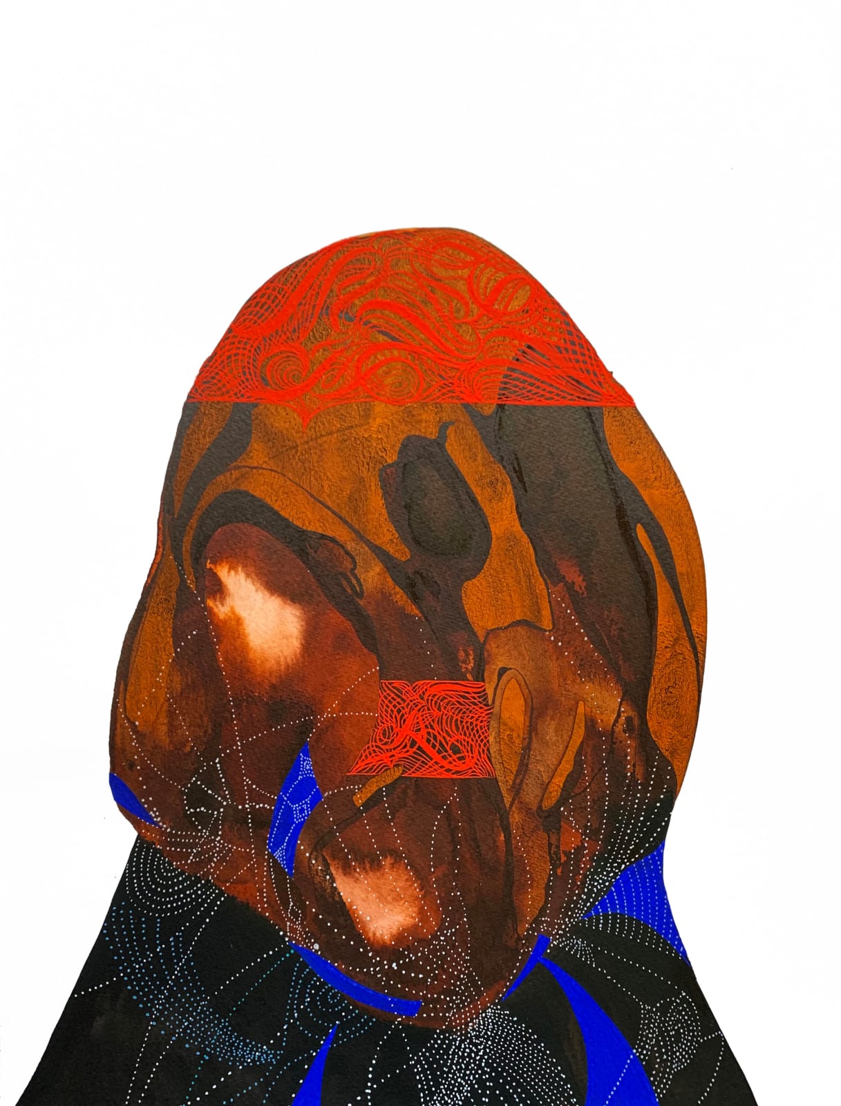 Herbert Baglione, Untitled #30, 2018