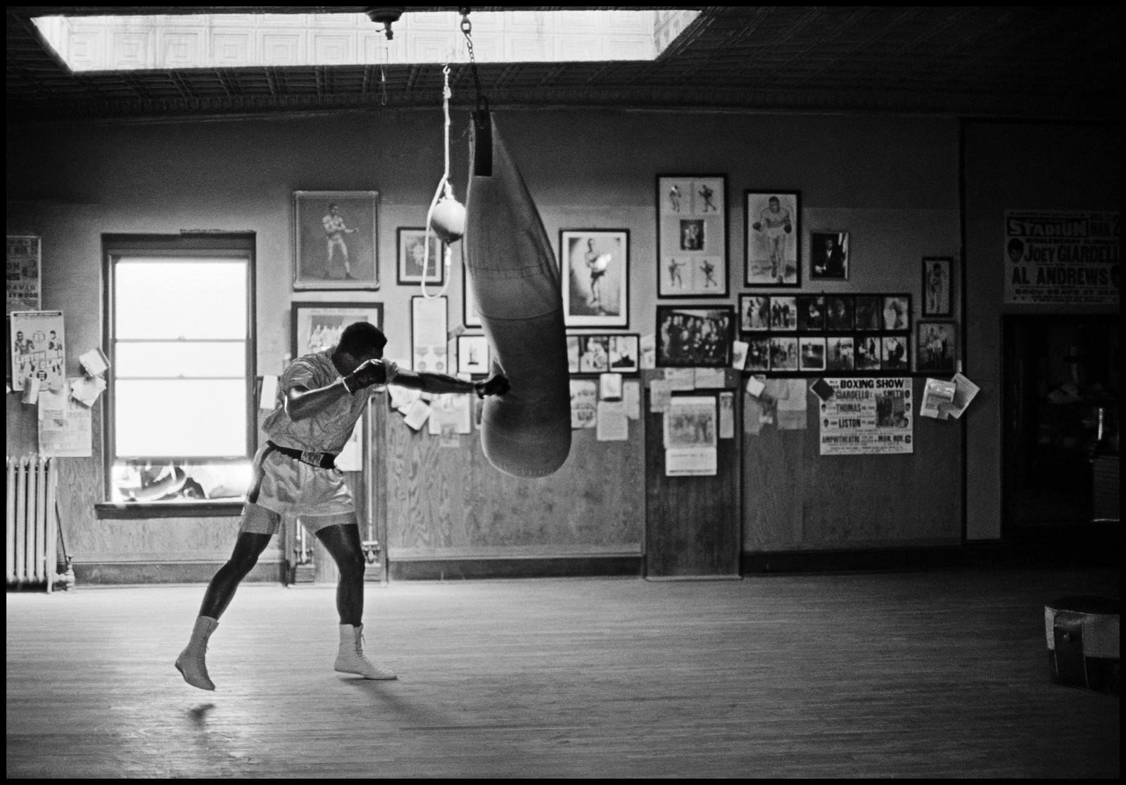 Thomas Hoepker Muhammad Ali In Gym Training 1966 Babel Contemporary