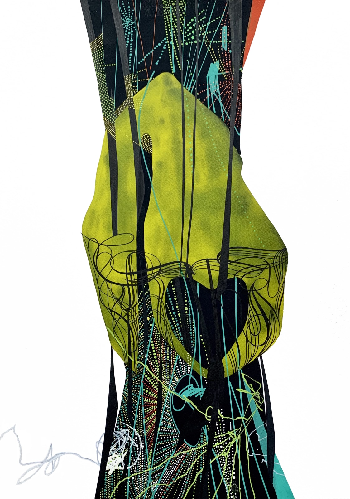 Herbert Baglione, Untitled #32, 2019