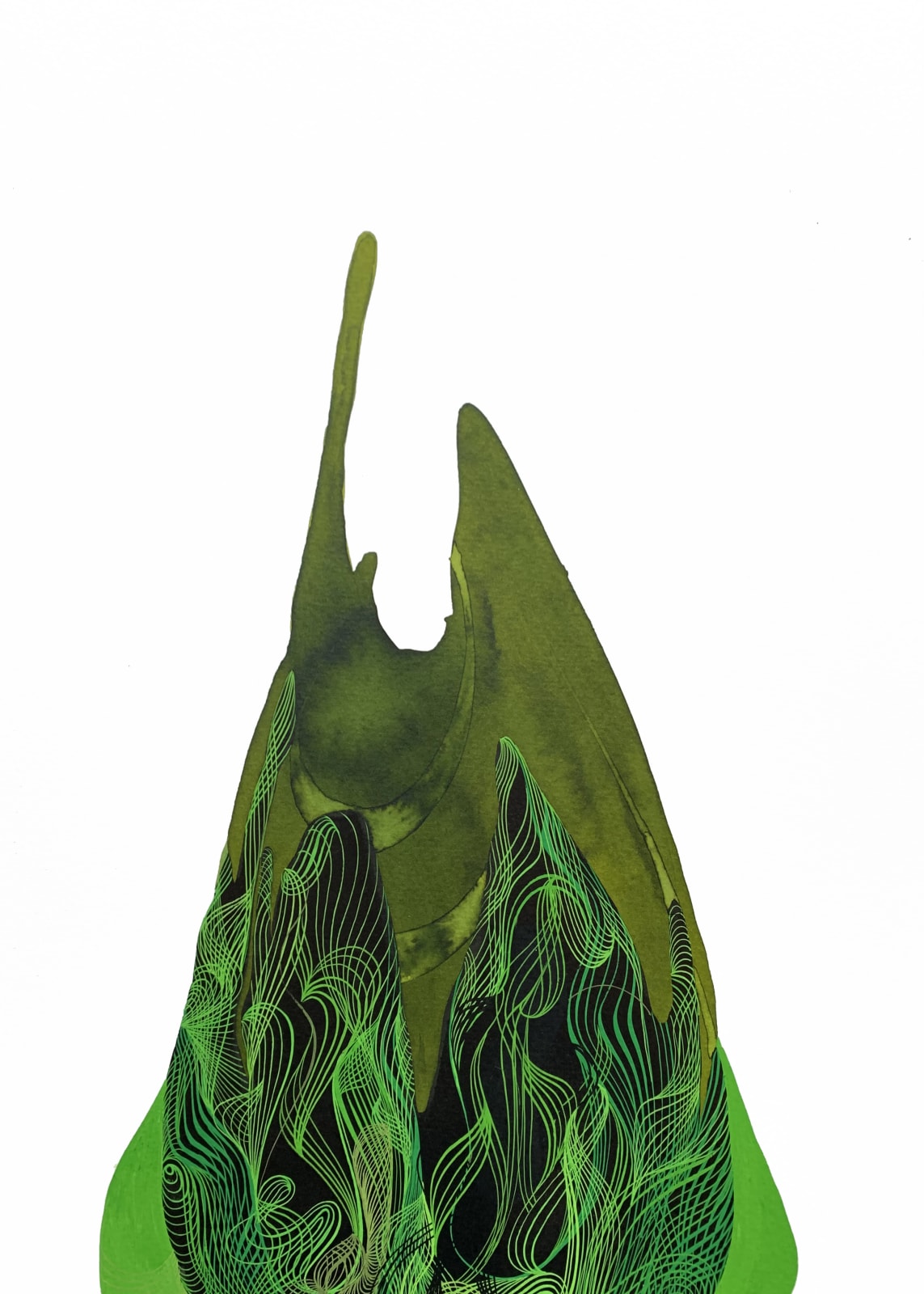Herbert Baglione, Untitled #36, 2019