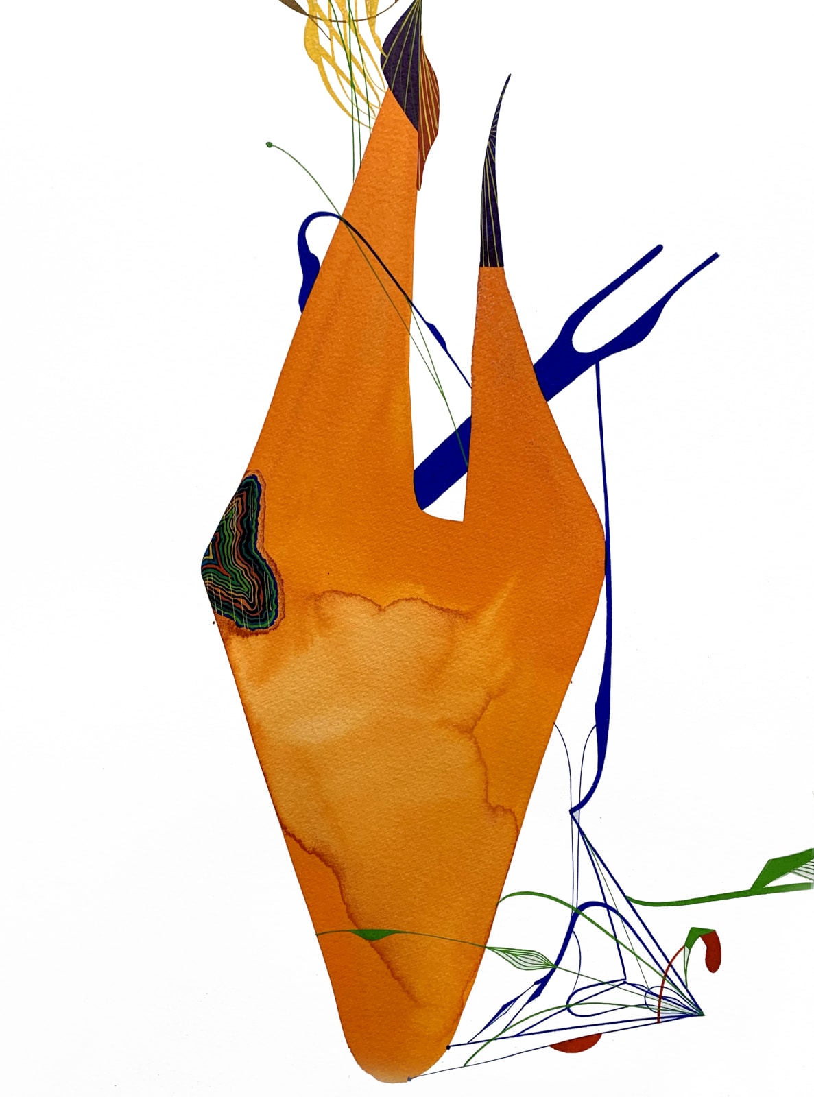 Herbert Baglione, Untitled #22, 2017