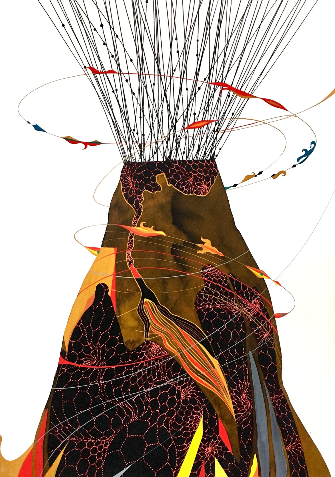 Herbert Baglione, Untitled #38, 2018