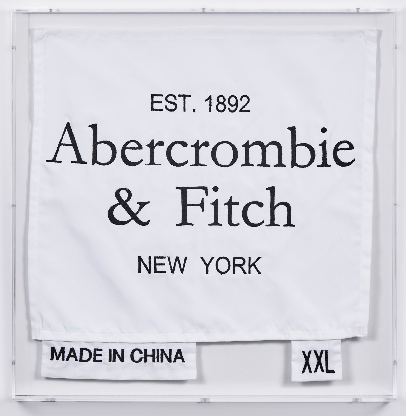 Etiqueta abercrombie outlet & fitch