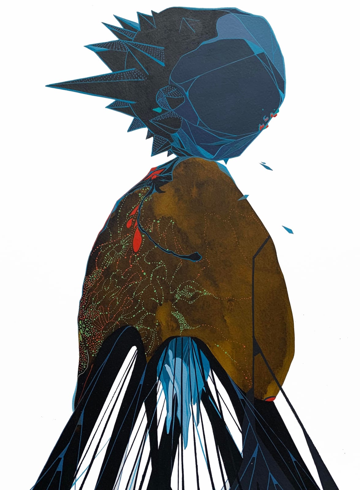 Herbert Baglione, Untitled #24, 2018
