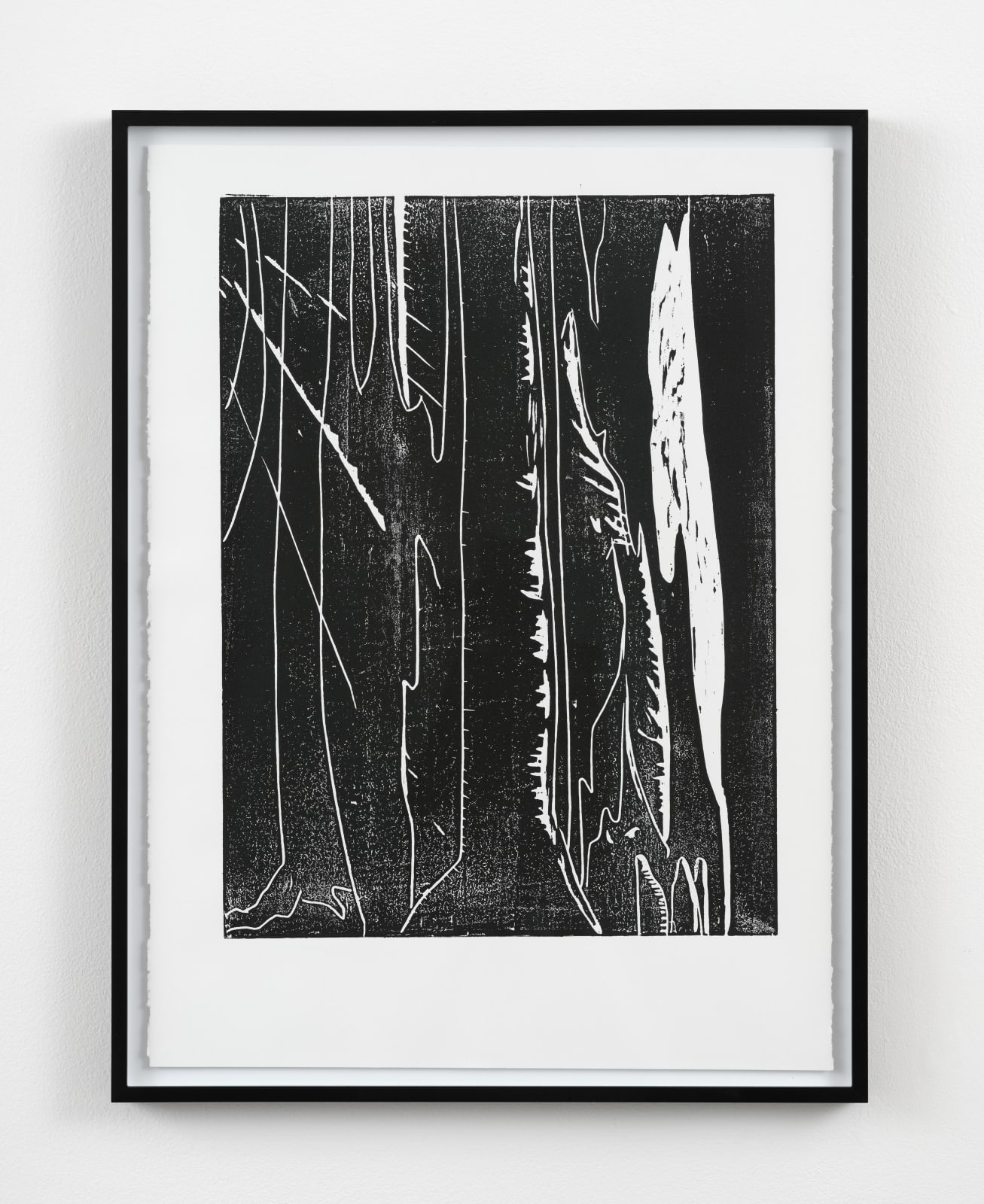 Jordan Rountree, Three Figures Follow A Distant Sound in the Woods, 2025