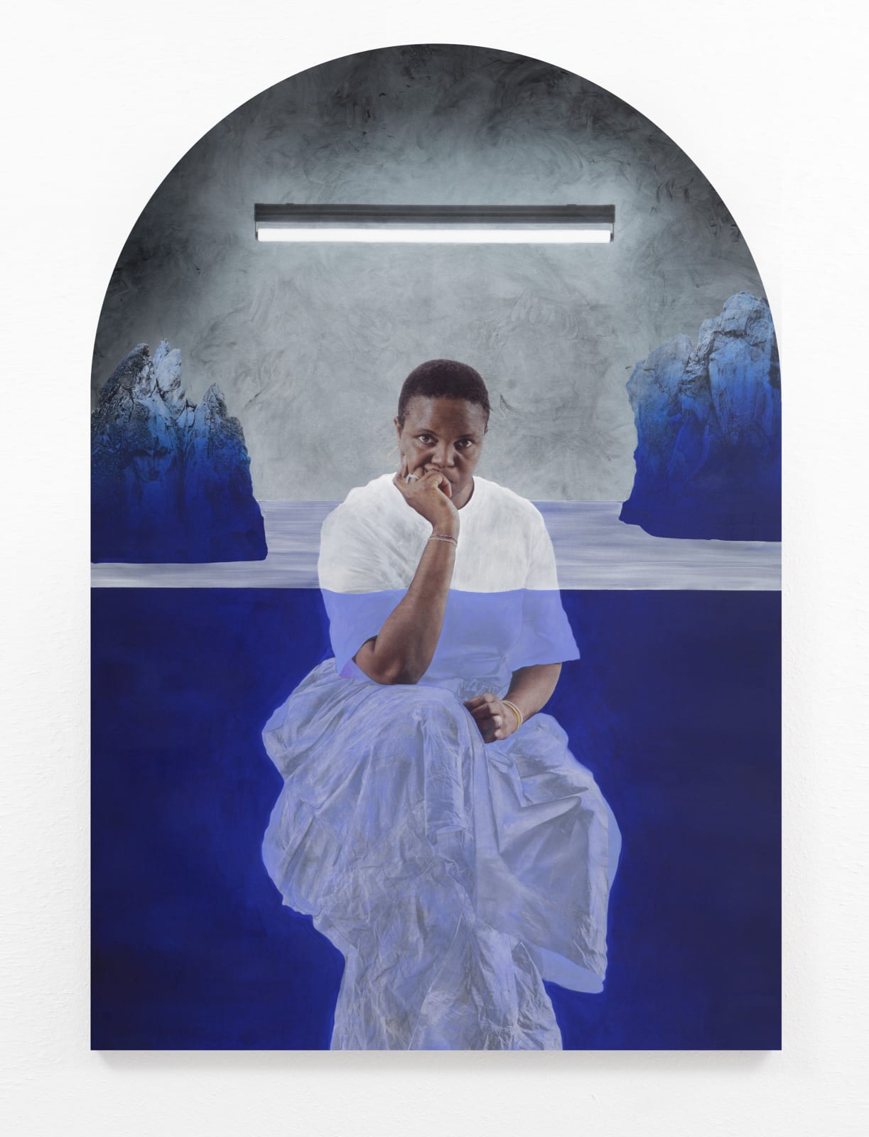 Benjamin Renoux, Portrait of Haja Flooded, 2023-25