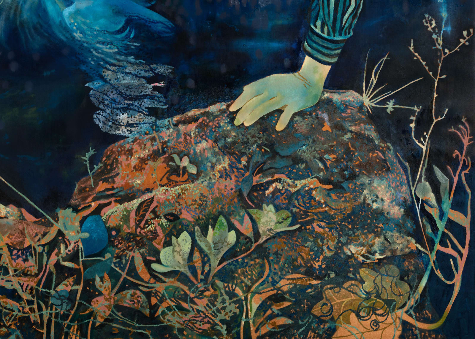 Seline Burn, Kneeling, 2025