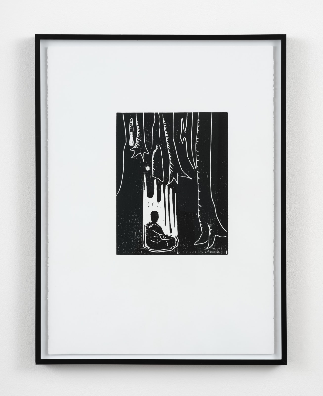 Jordan Rountree, A Monk Sits in the Woods, 2025