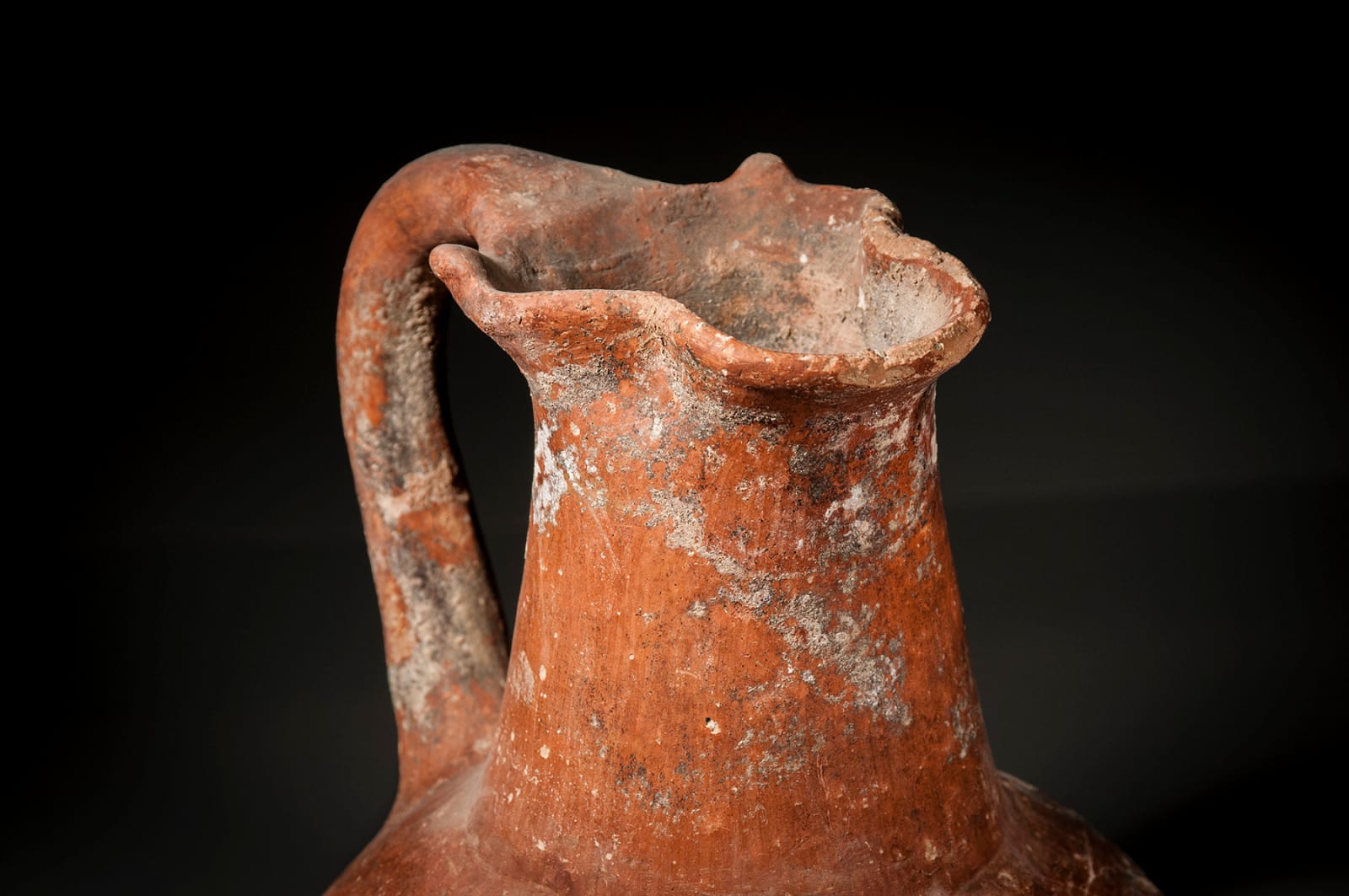 Classic Phoenician Trefoil Lip Jug, Iron Age II, 950 B.C.E. - 850 B.C.E.