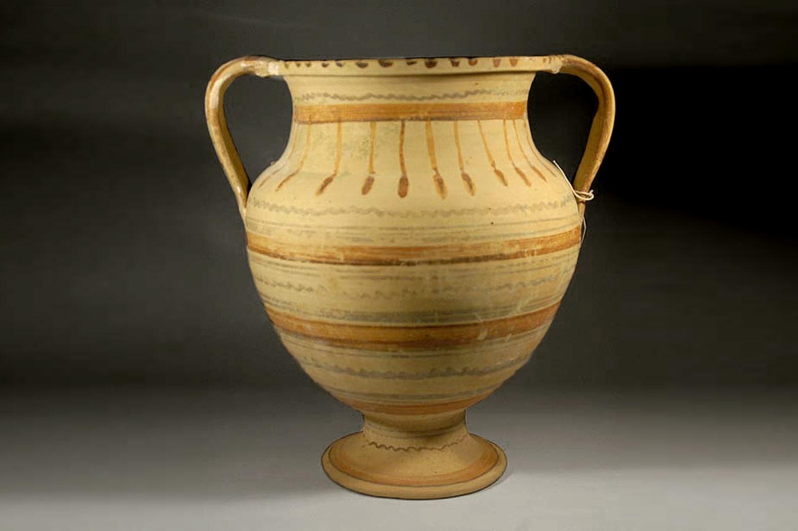 A Large Painted Greek Amphora, Archaic Period, Iron Age II C, 800 B.C. - 586 B.C.