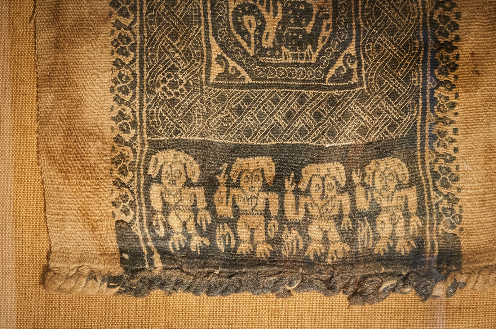 A Coptic Long Decorated Woven Cloth, Egypt, Coptic, 500 C.E. – 700 C.E