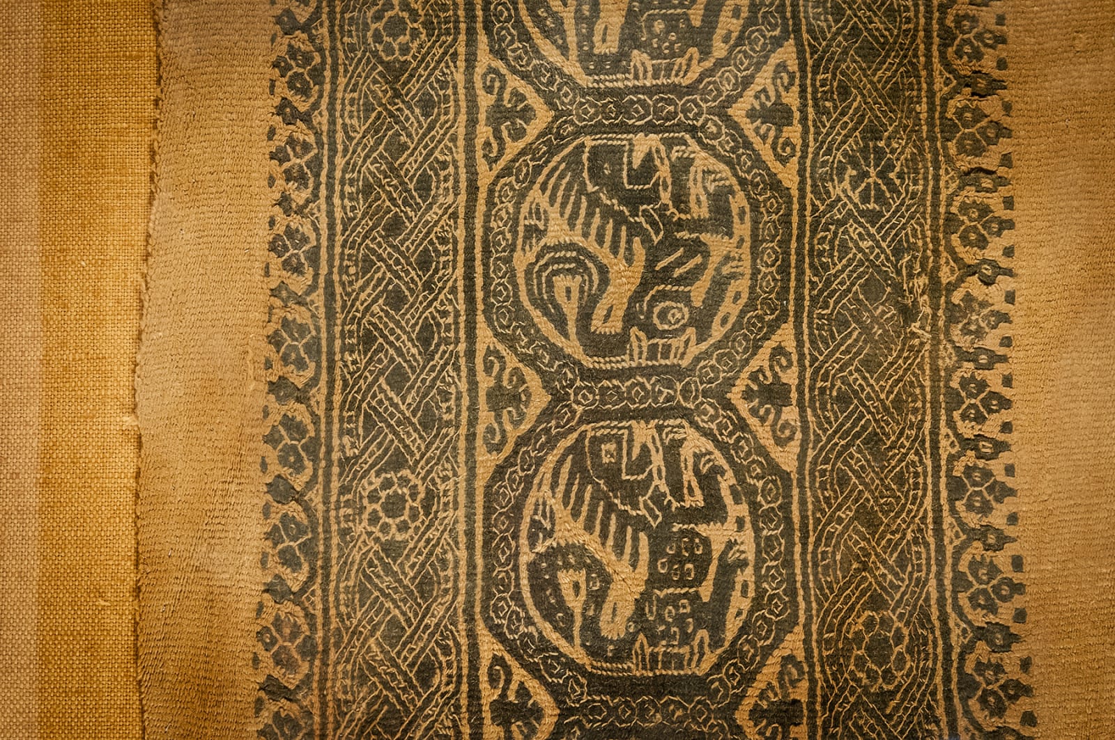 A Coptic Long Decorated Woven Cloth, Egypt, Coptic, 500 C.E. – 700 C.E