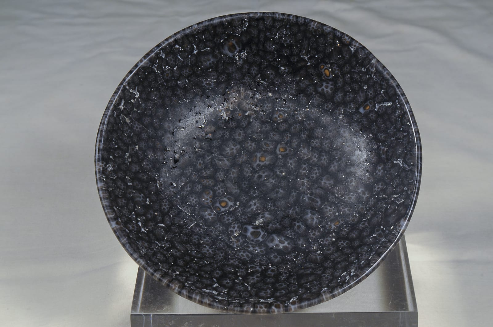 An Islamic Mosaic Glass Dish, Islamic Period 9th - 10th Century C.E.