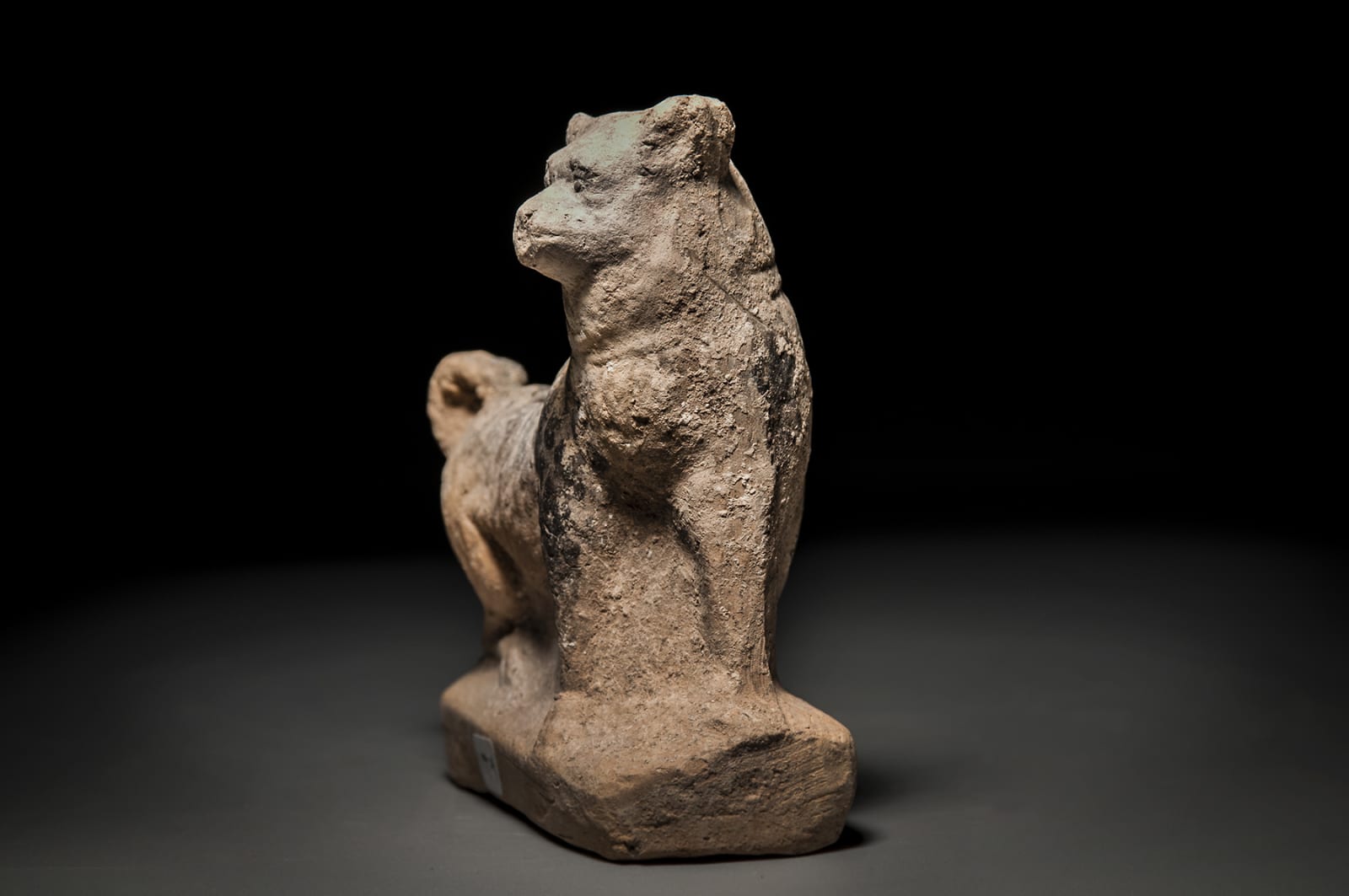 A Roman Figurine of a Dog, Middle Roman, 200 C.E. - 300 C.E.