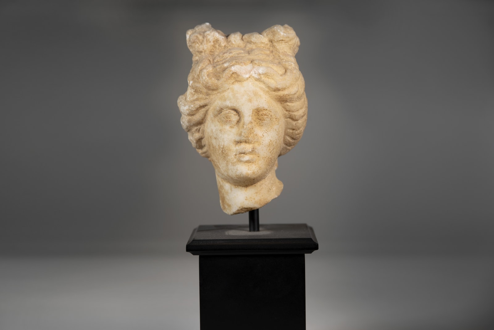 A Greco-Roman Marble Head of a Woman, Circa 100 B.C.E.