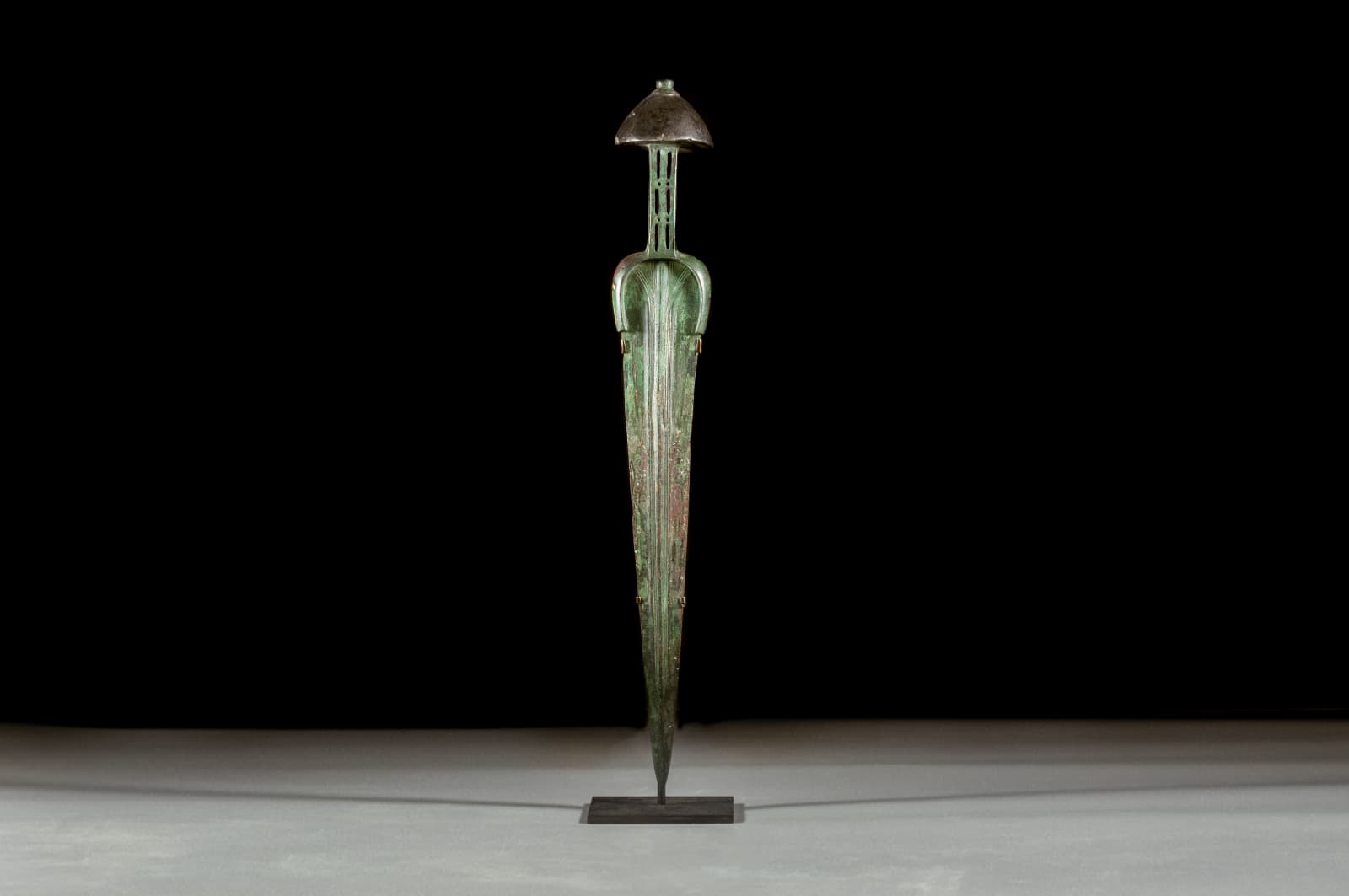 A Large Elaborate Sword with Open Work Decorate Grip, from the 1st Millennium B.C.E.