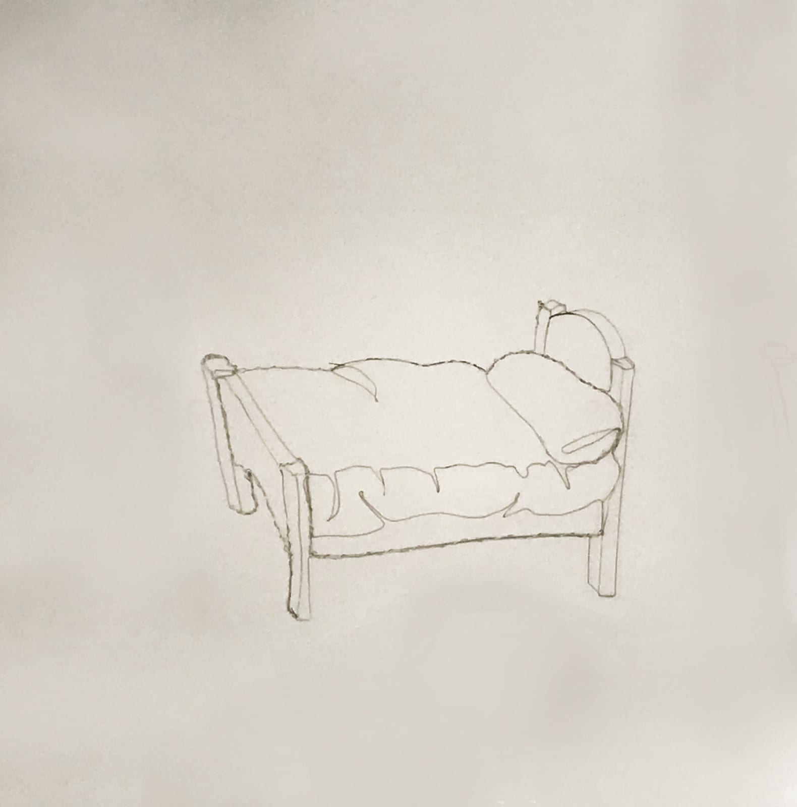 Vik Muniz, Van Gogh's Bed, 1997/99