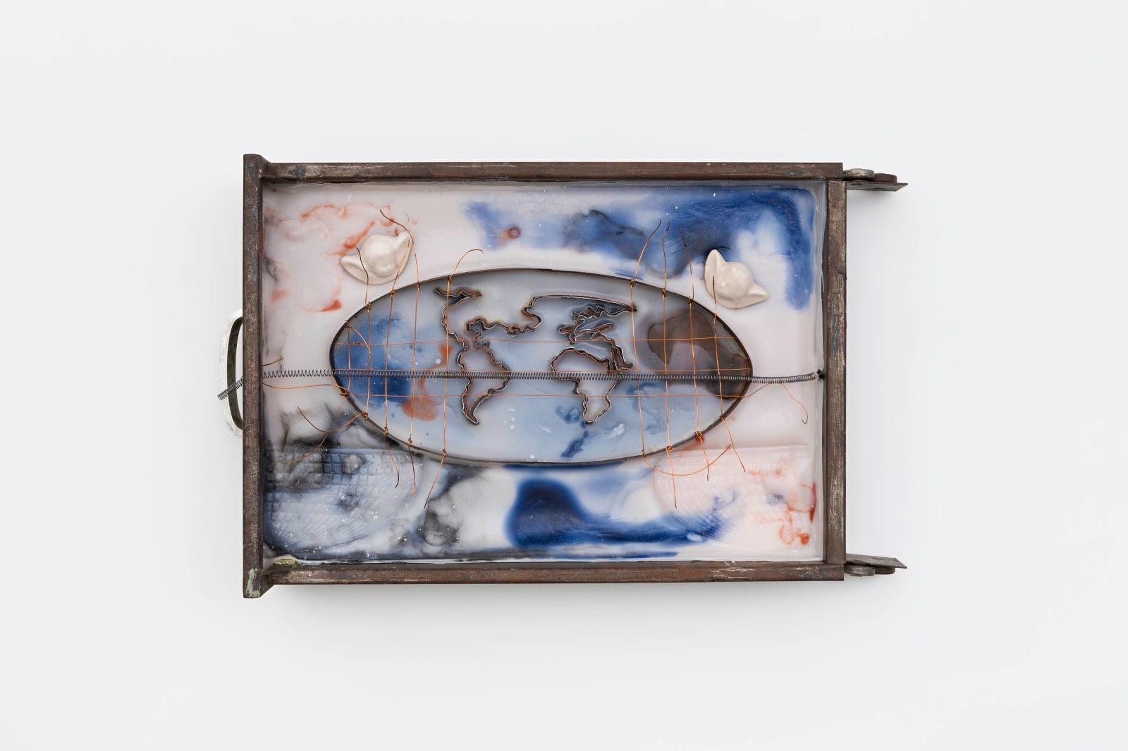 Anna Bella Geiger, Orbis Descriptio com dois ventos, 1999