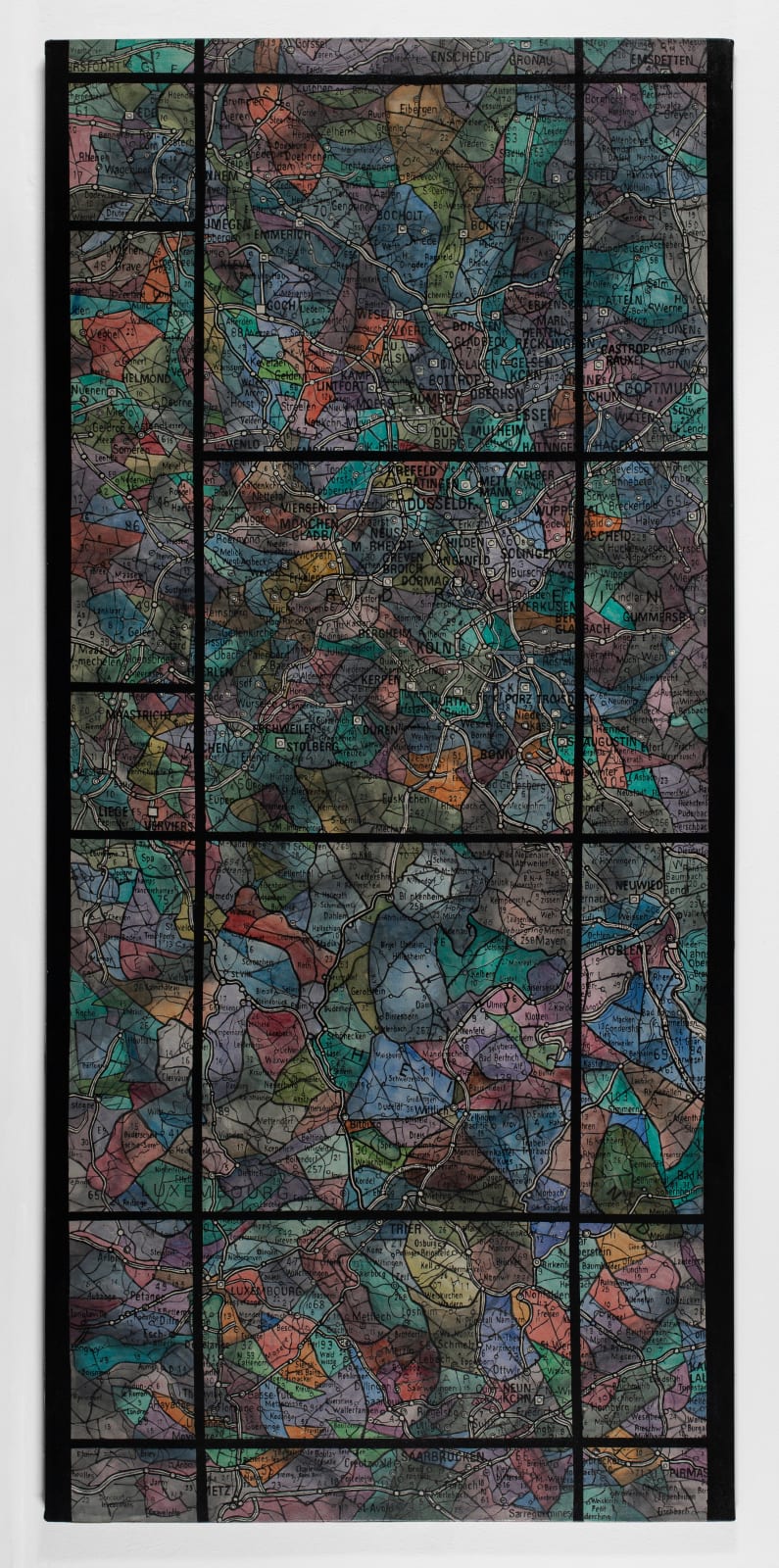 Guillermo Kuitca, Kristallnacht II, 1993