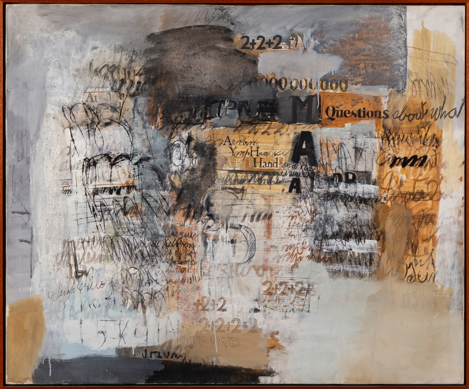 Sarah Grilo, two + two, 1967