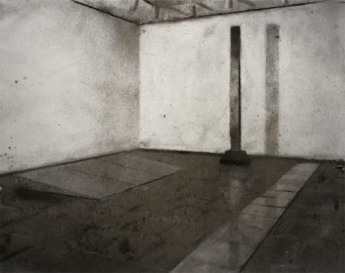 Vik Muniz, Pictures of Dust (Donald Judd, Untitled, 1965, Barnett Newman, Here III, 1965–66, and Carl Andre, Twenty-Ninth Copper Cardinal, 1975), 2000
