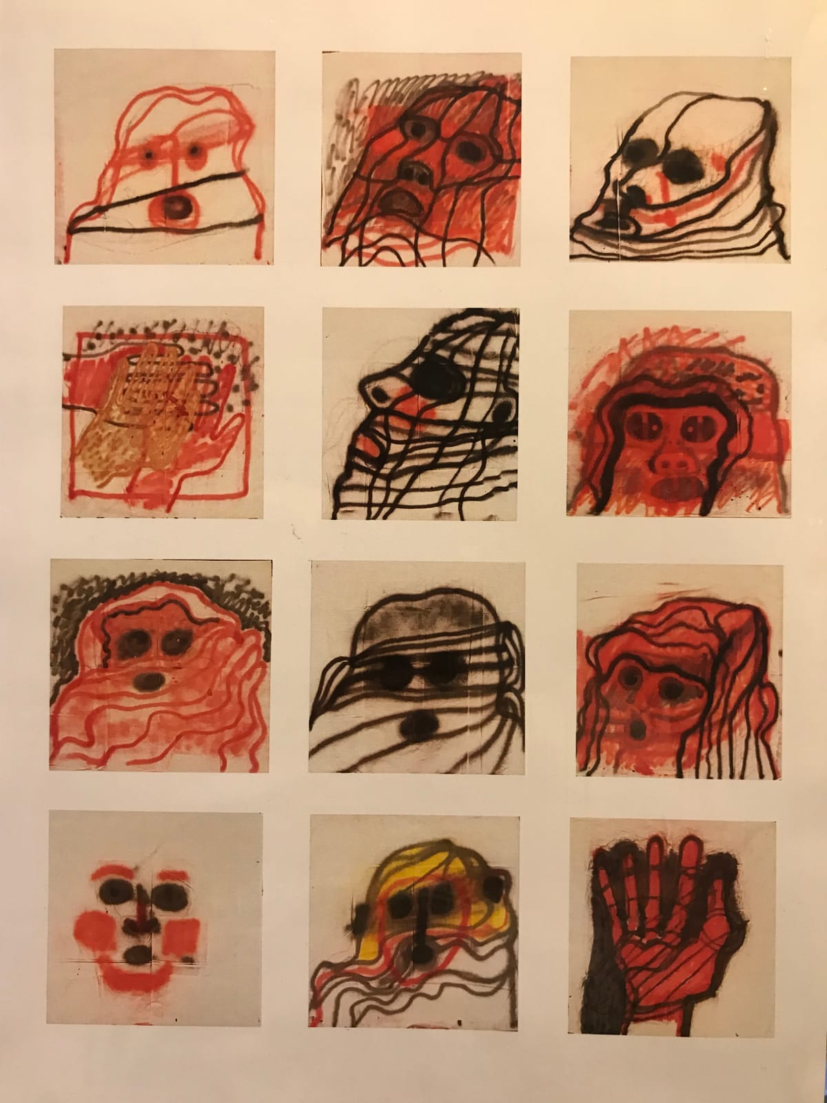 Clorindo Testa, Permanencia de un rastro (Tendederos de la peste), 1979