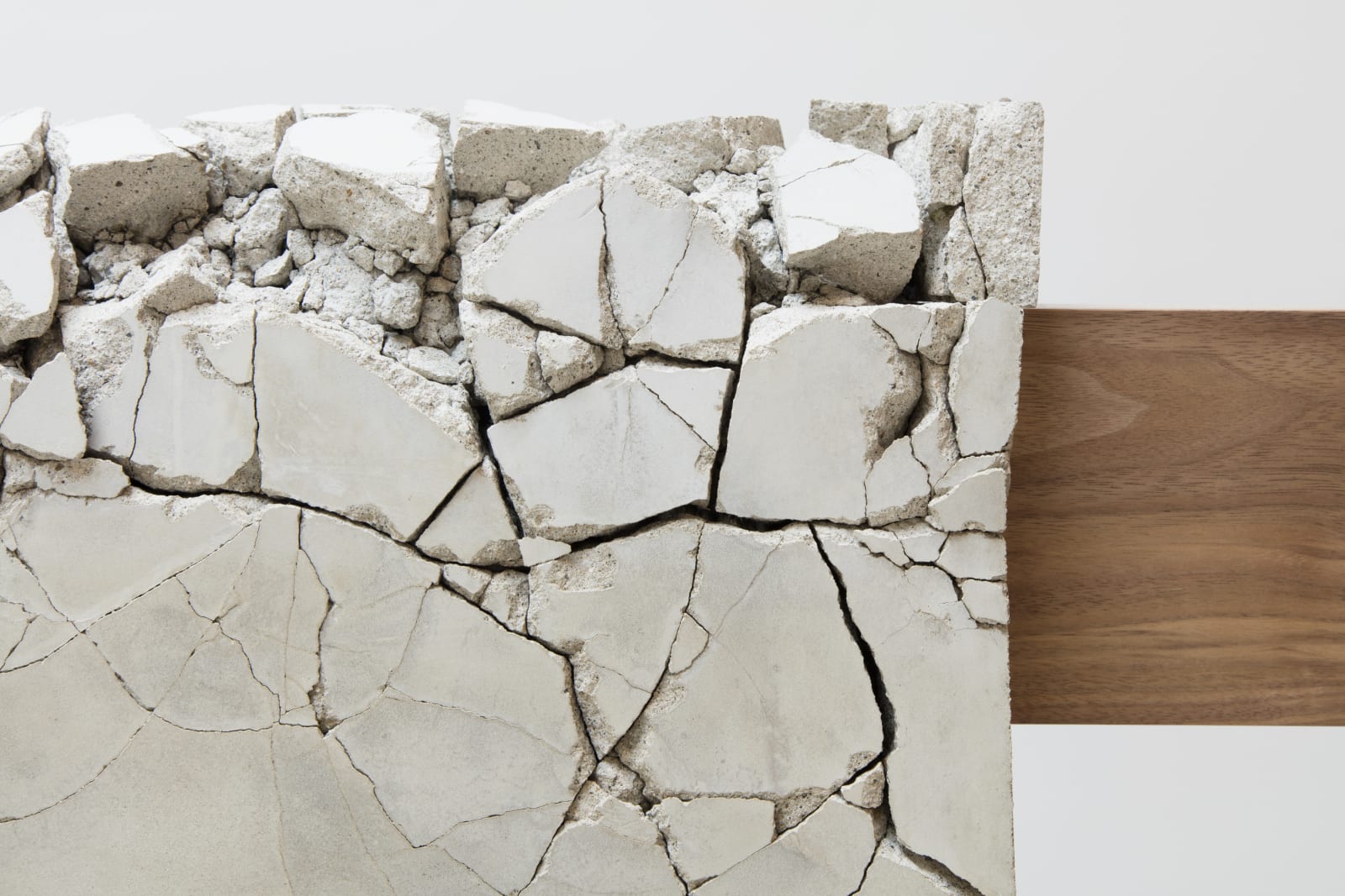 Analia Saban, Drapped Concrete (8 sq ft.), 2016