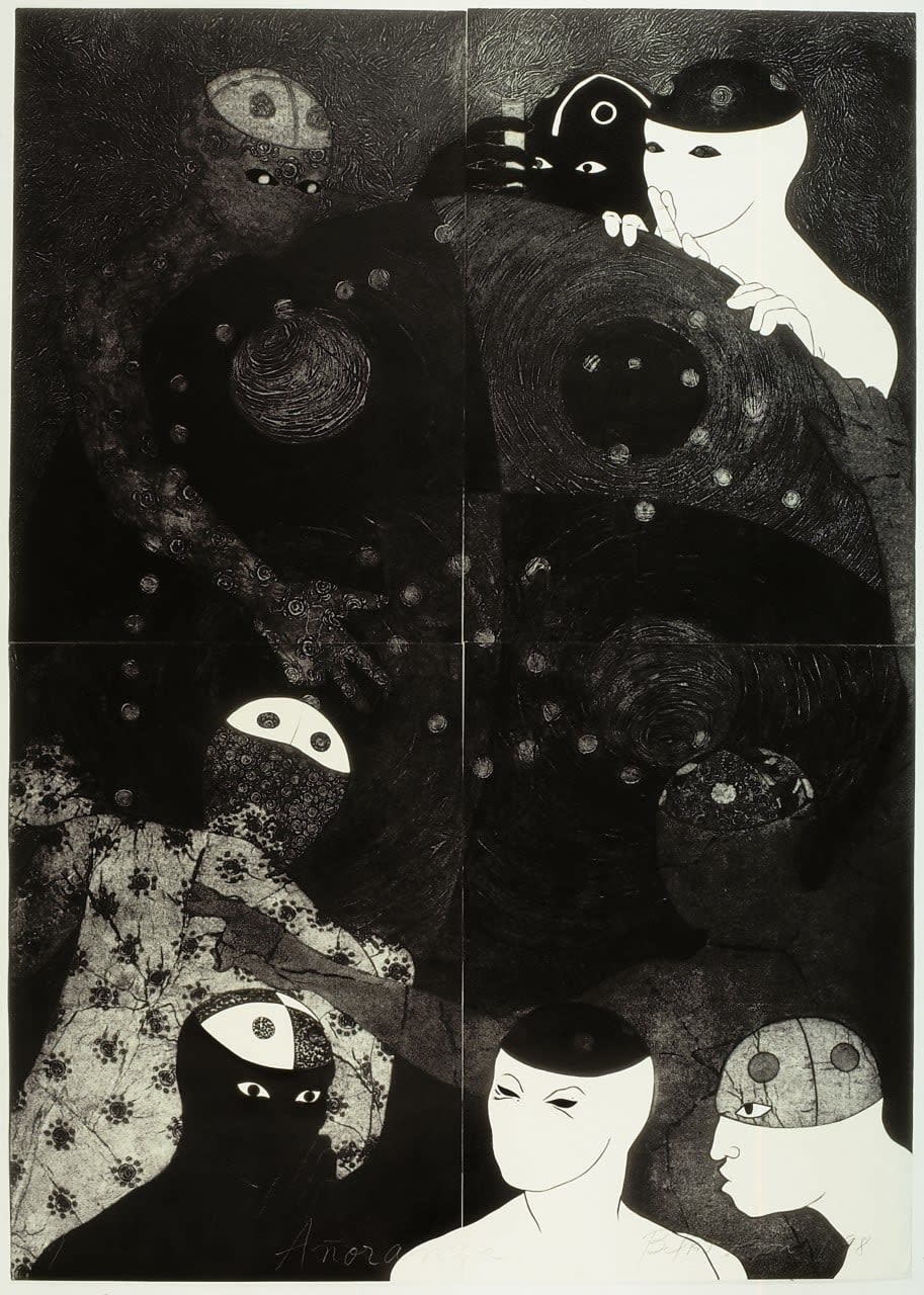 Belkis Ayón, Añoranza, 1998