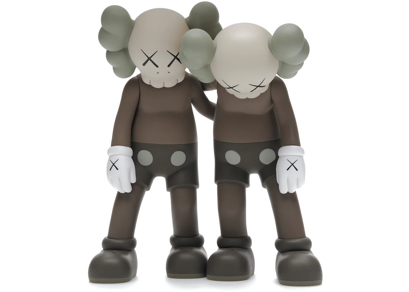 KAWS, Along the Way - brown, 2019