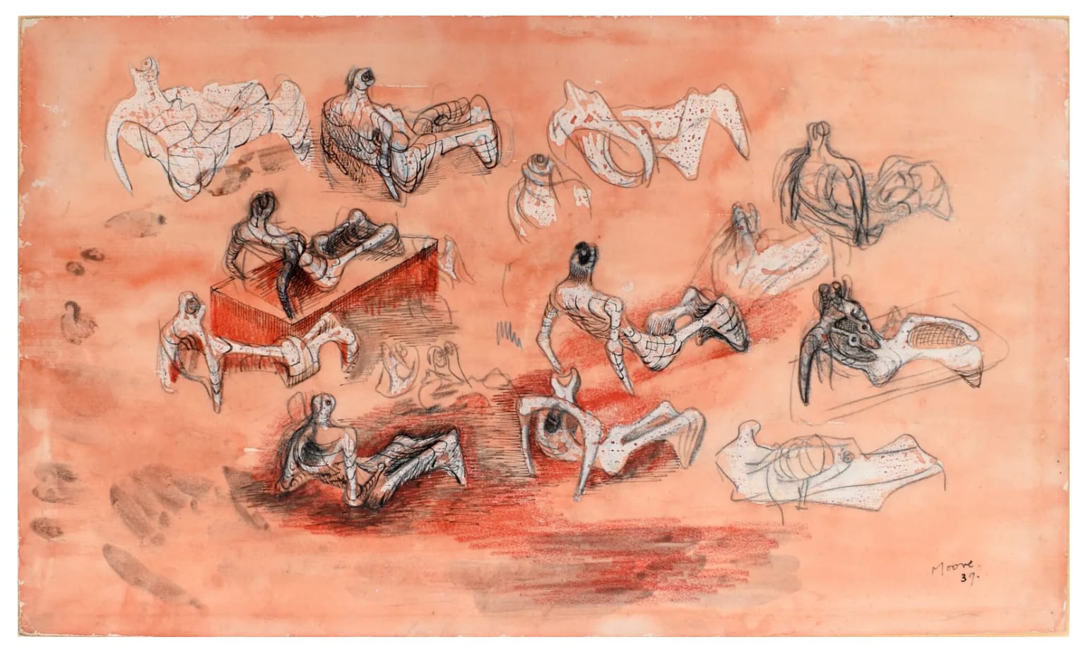 Reclining Figures, 1939