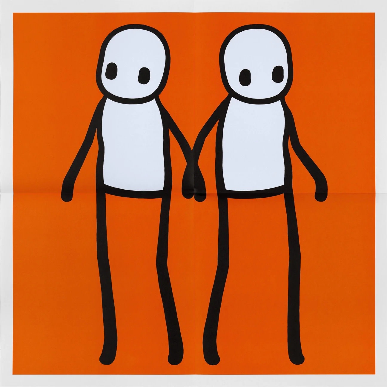 Stik, Holding Hands - orange, 2020