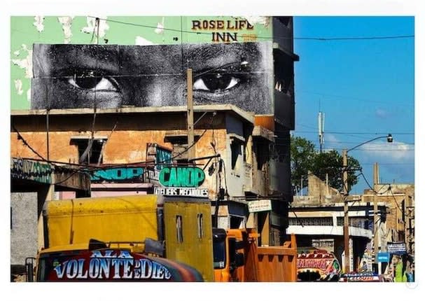 JR, Inside Out, Haiti, 2012