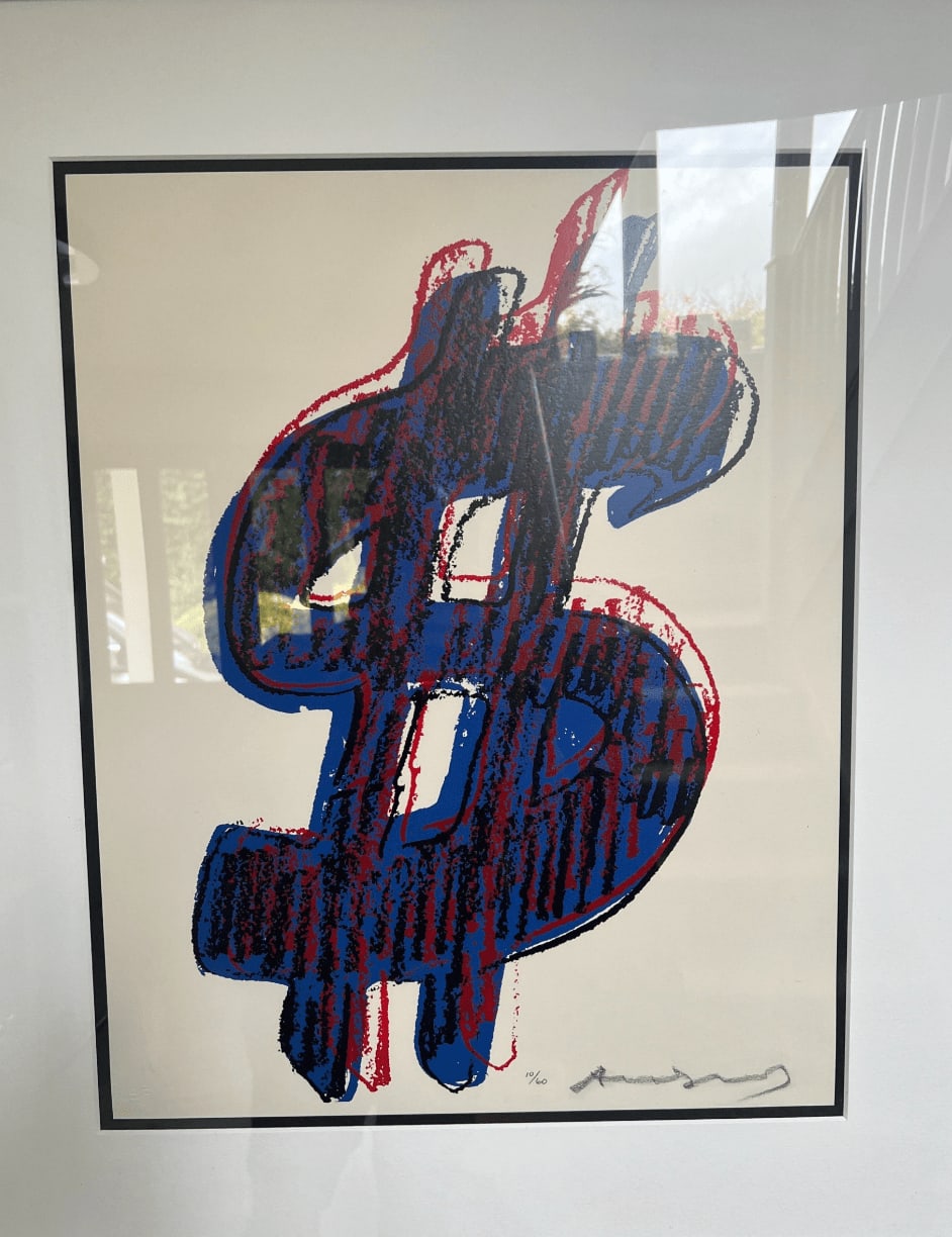 Andy Warhol, Dollar Sign, 1982