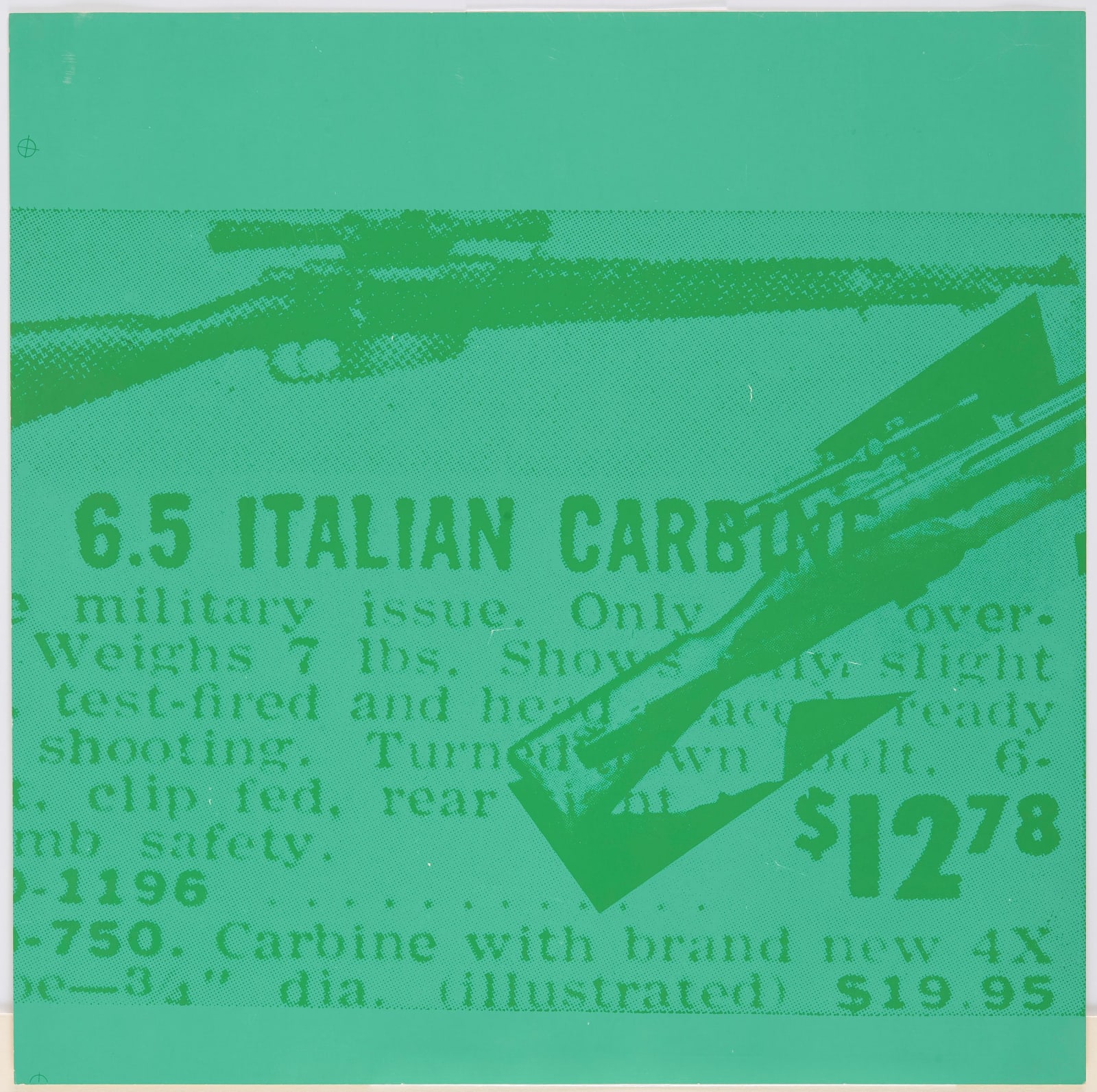 Andy Warhol, Untitled - plate VI from Flash - November 23, 1963, 1963