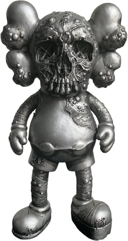 KAWS, Pushead Companion (silver), 2006
