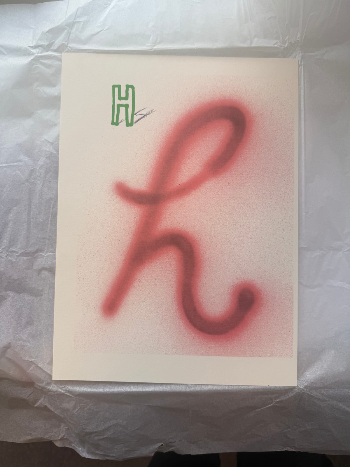 David Hockney, 'H' from 'Hockney's Alphabet', 1991