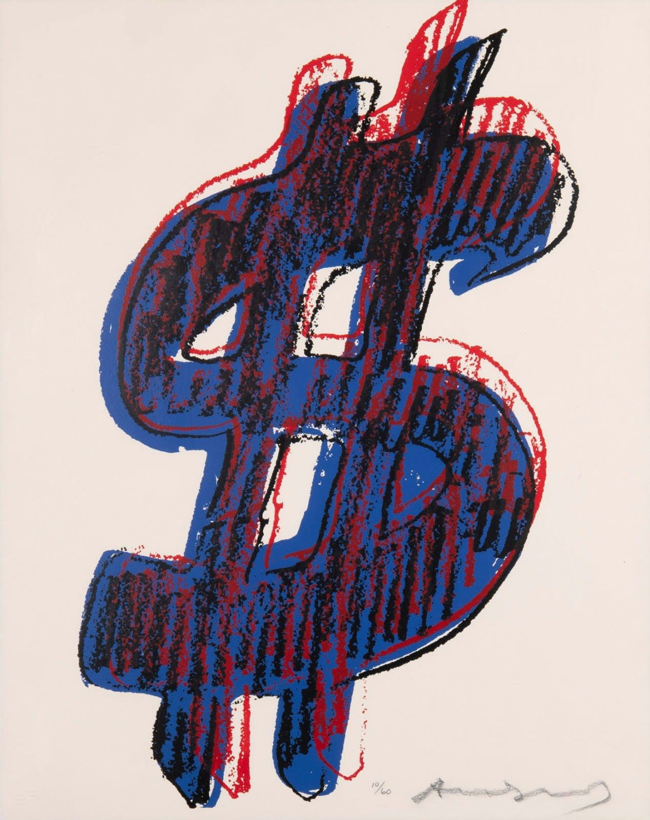 Andy Warhol, Dollar Sign, 1982