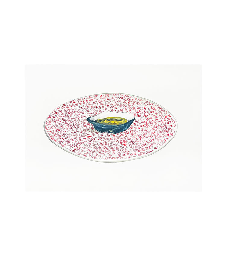 Nicolas Party, Untitled (Oyster), 2011