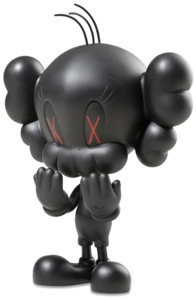 KAWS, Tweety (black), 2010