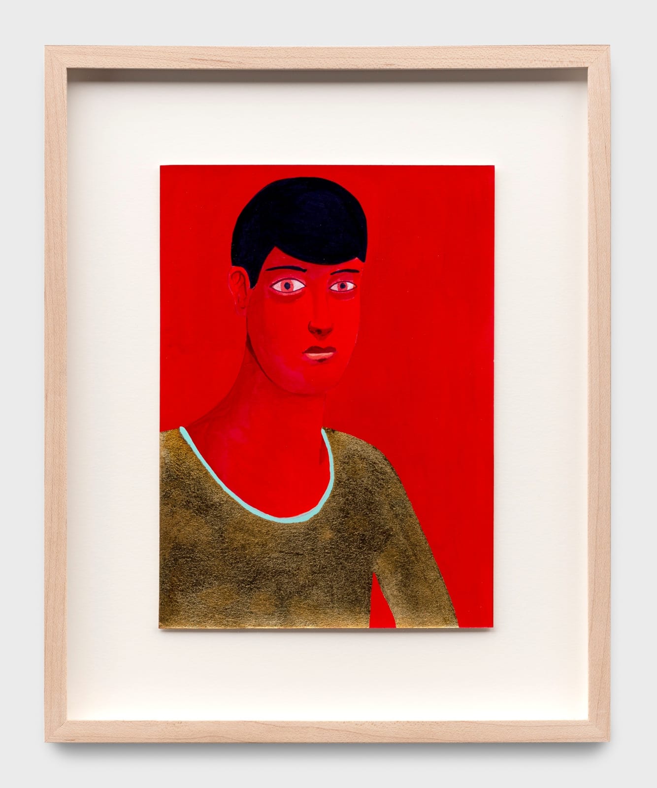 Untitled, Red Portrait, 2017