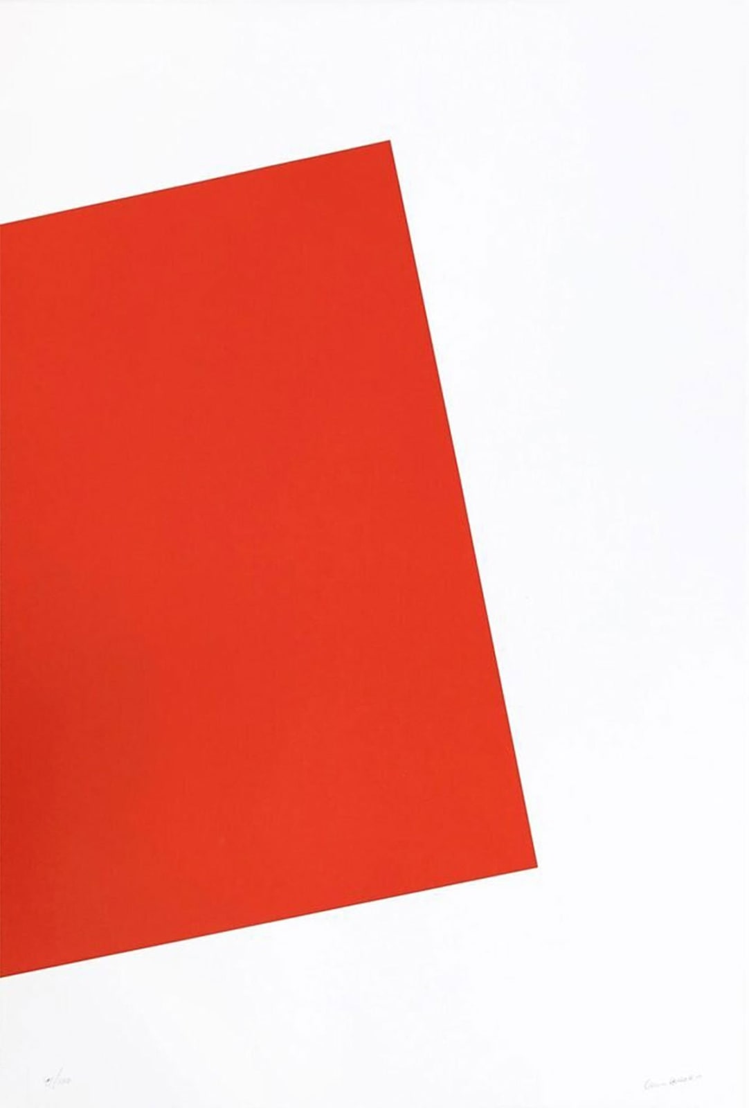 Carmen Herrera, Untitled NRW, 2017