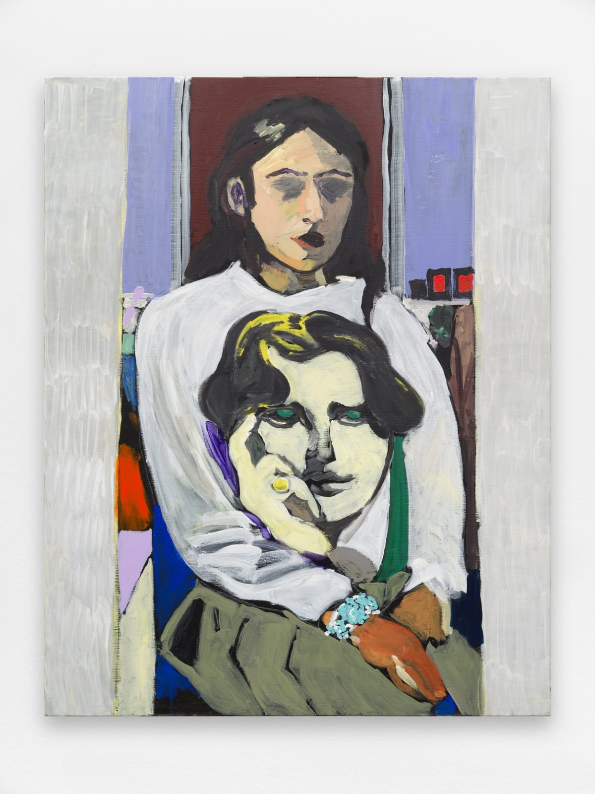 Louis Somveille, Self-portrait with Oscar Wilde, 2024