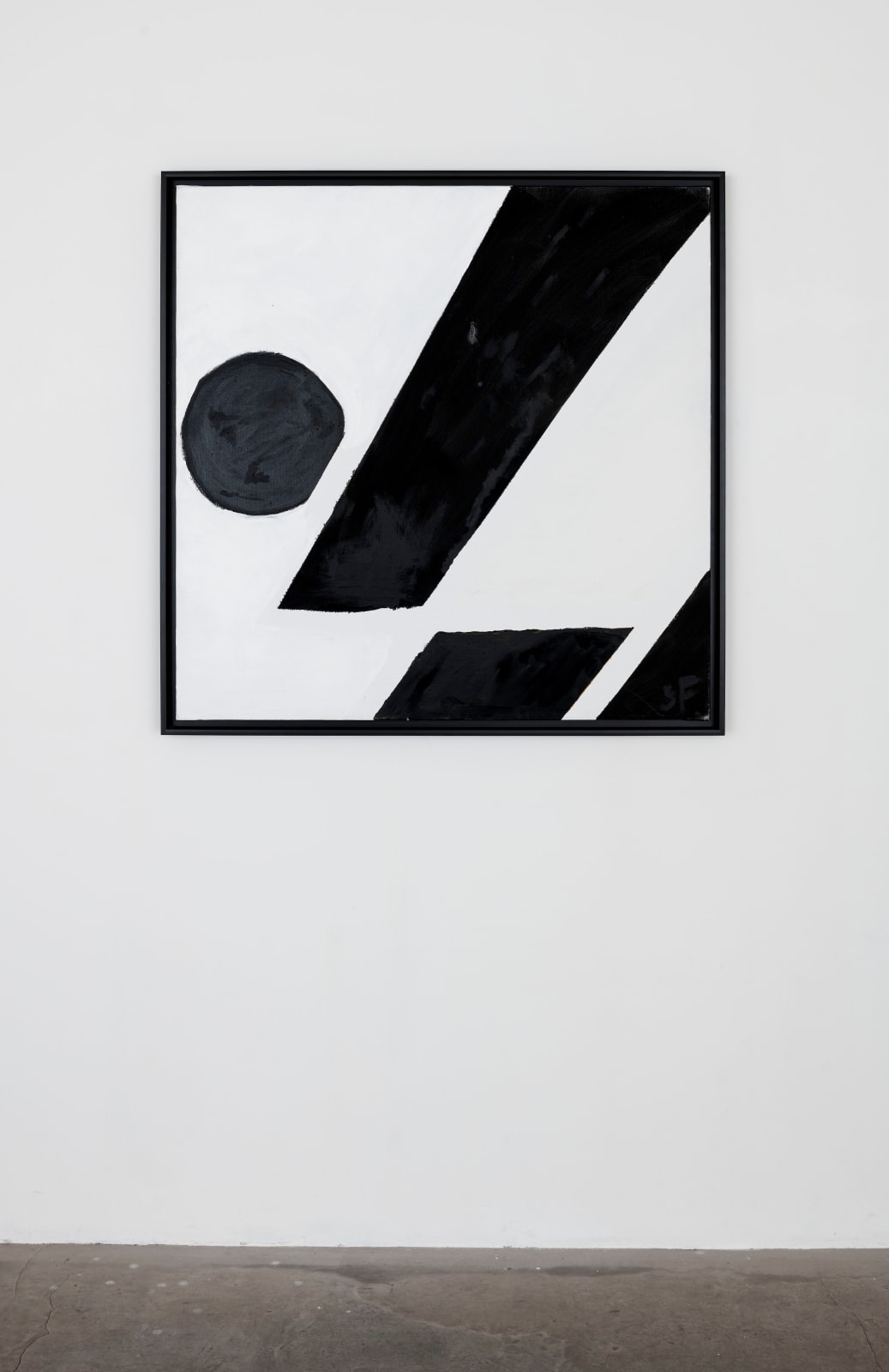 Simone Fattal, Variation en noir et blanc, l'état du ciel , 2013
