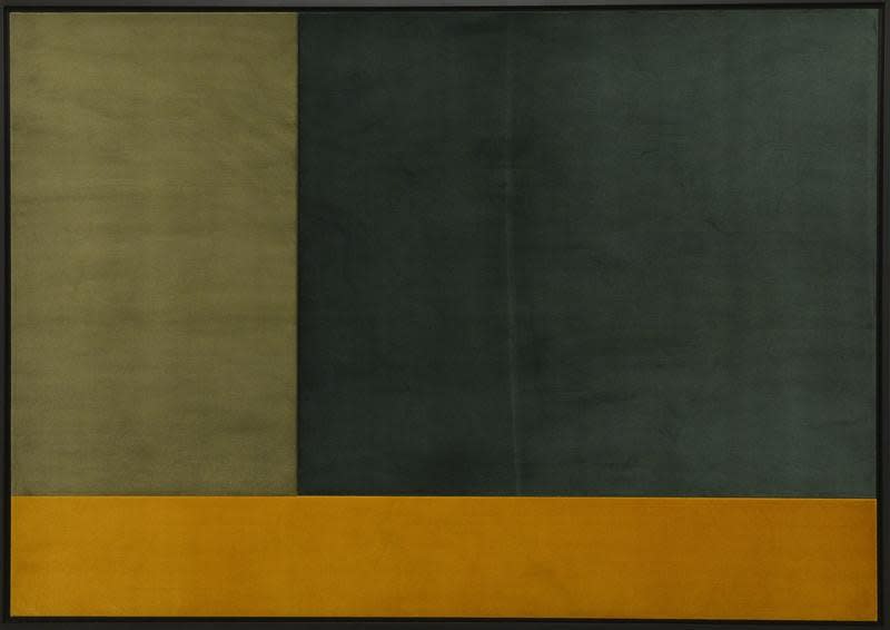 Isabelle Cornaro, Close ups (velvet understanding #5) , 2014